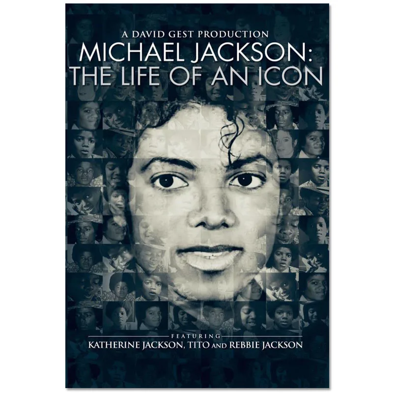 Пользовательский холст Настенный декор звезда Майкл Джексон Красочный постер