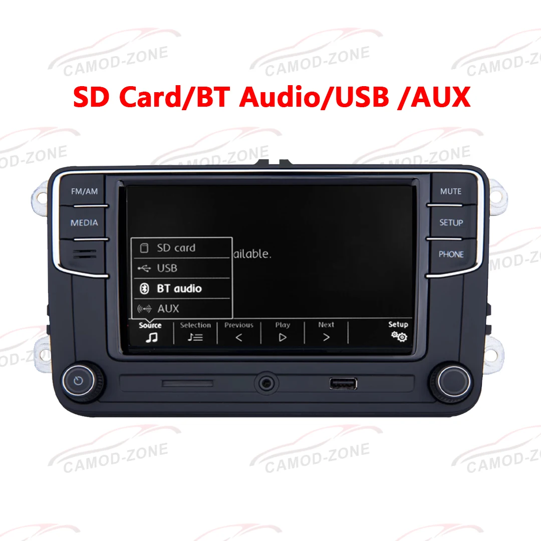 RCD330 plus автомобиль MIB радио Bluetooth 6RD035187A 6.5 &quotдля VW PQ35 PQ46 Golf 5 Jetta MK5 MK6 CC Tiguan Passat B6 B7 Polo