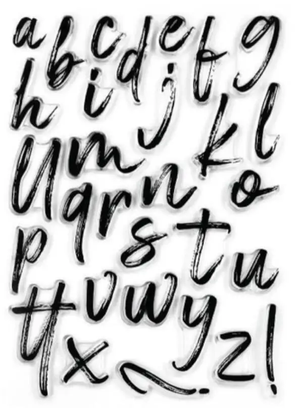 Прозрачный штамп или для рукоделия скрапбукинга изготовления карт забавных