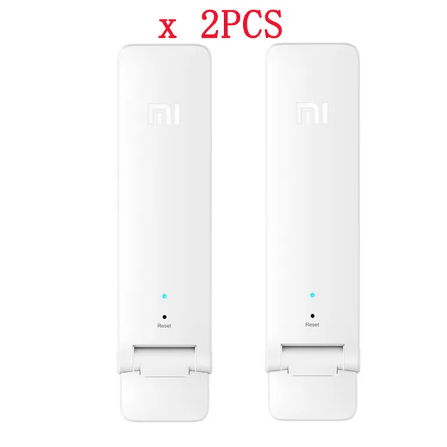 2pcs Новая версия Xiaomi Wi-Fi ретранслятор 2 усилитель-удлинитель 300 Мбит/с Amplificador Беспроводной WI-FI расширитель для mi фрезерный станок - Цвет: 2pcs