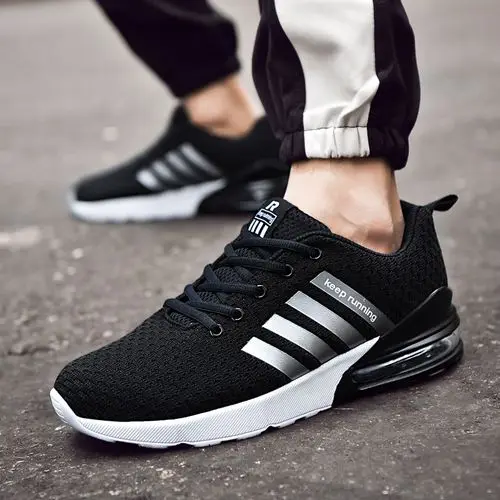 

Мужские дышащие сетчатые кроссовки, повседневная спортивная обувь, кроссовки