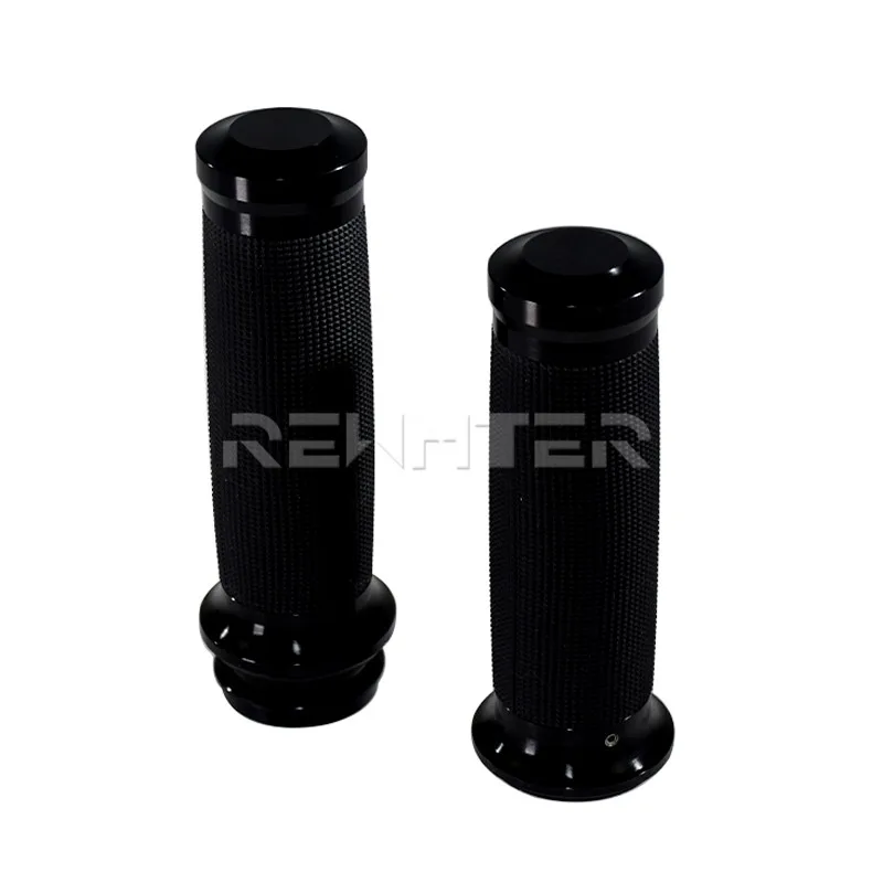 Мотоцикл 1''25mm электронные ручные ручки черные ручки бар ручки для Harley Touring Ultra Limited Street Glide Softail FLS Dyna