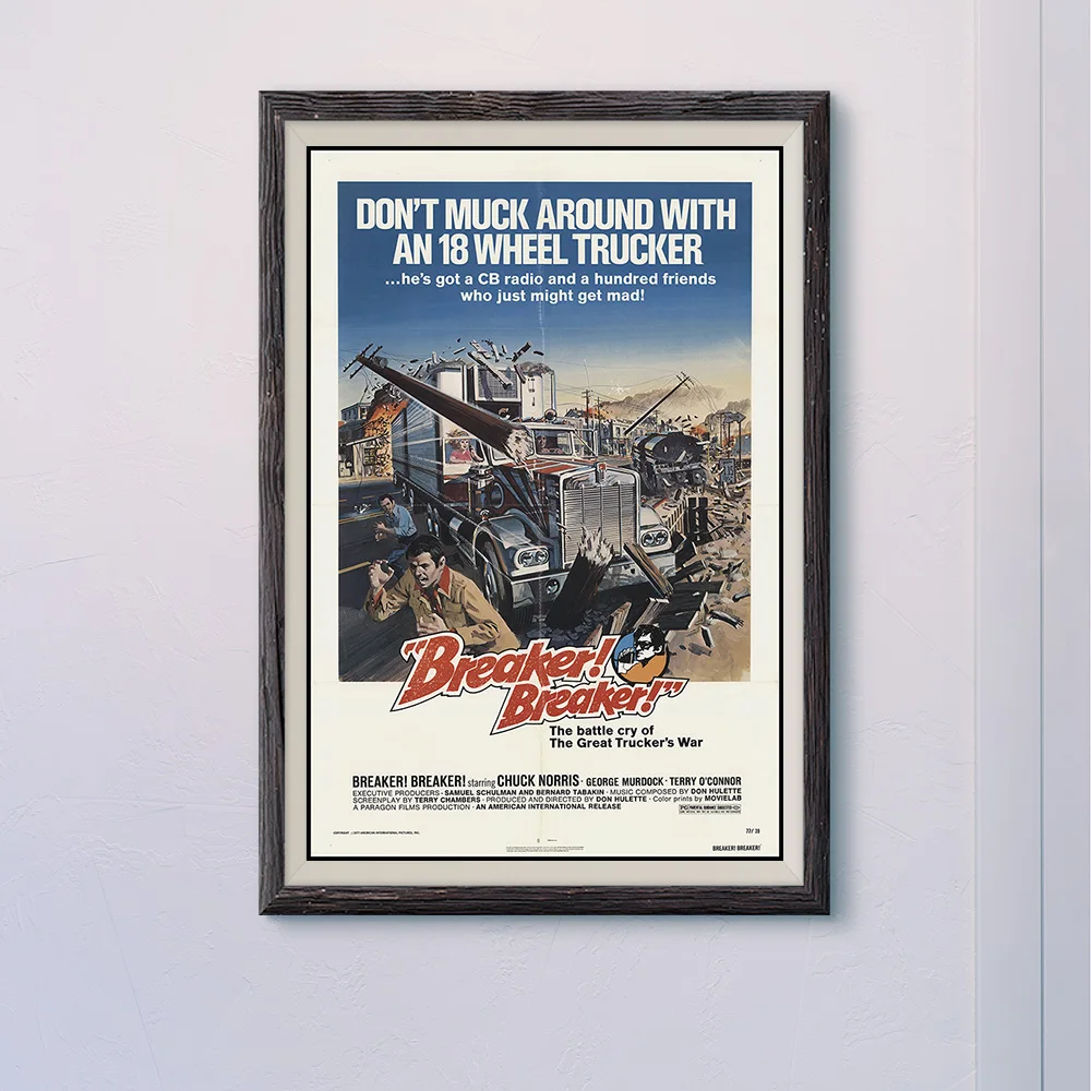 N032 BREAKER Винтаж, классическое кино ткань HD постер художественный подарок для украшения дома