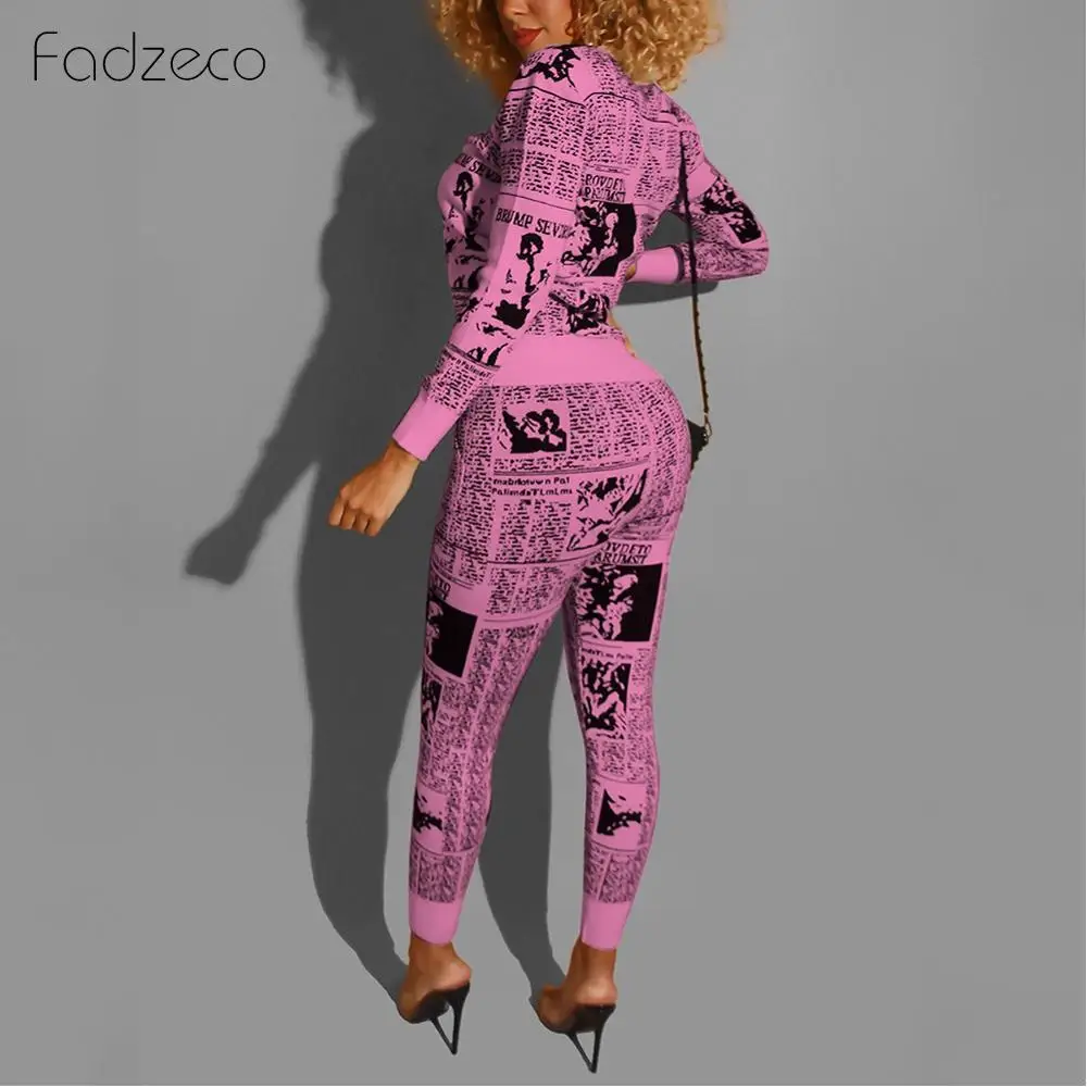 Женский комплект из 2 предметов Fadzeco рубашка с принтом и брюки в африканском стиле