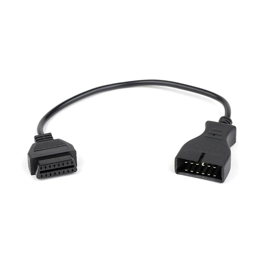 Для GM 12Pin OBD до 16Pin OBD2 конвертер Кабель адаптер Высокое качество адаптер|Кабели