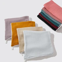 10 pcs baby facecloth feeding bibs bath towel handkerchief burp cloth washcloth 85de