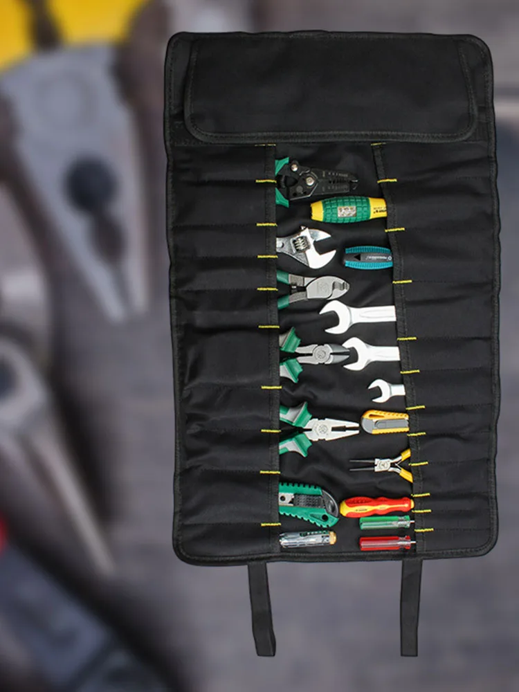 

Portable Tool Bag Organizer Roll Up Pouch Tools Tote Carrier Holder Sling Multifunctional Reel Kit Supplies
