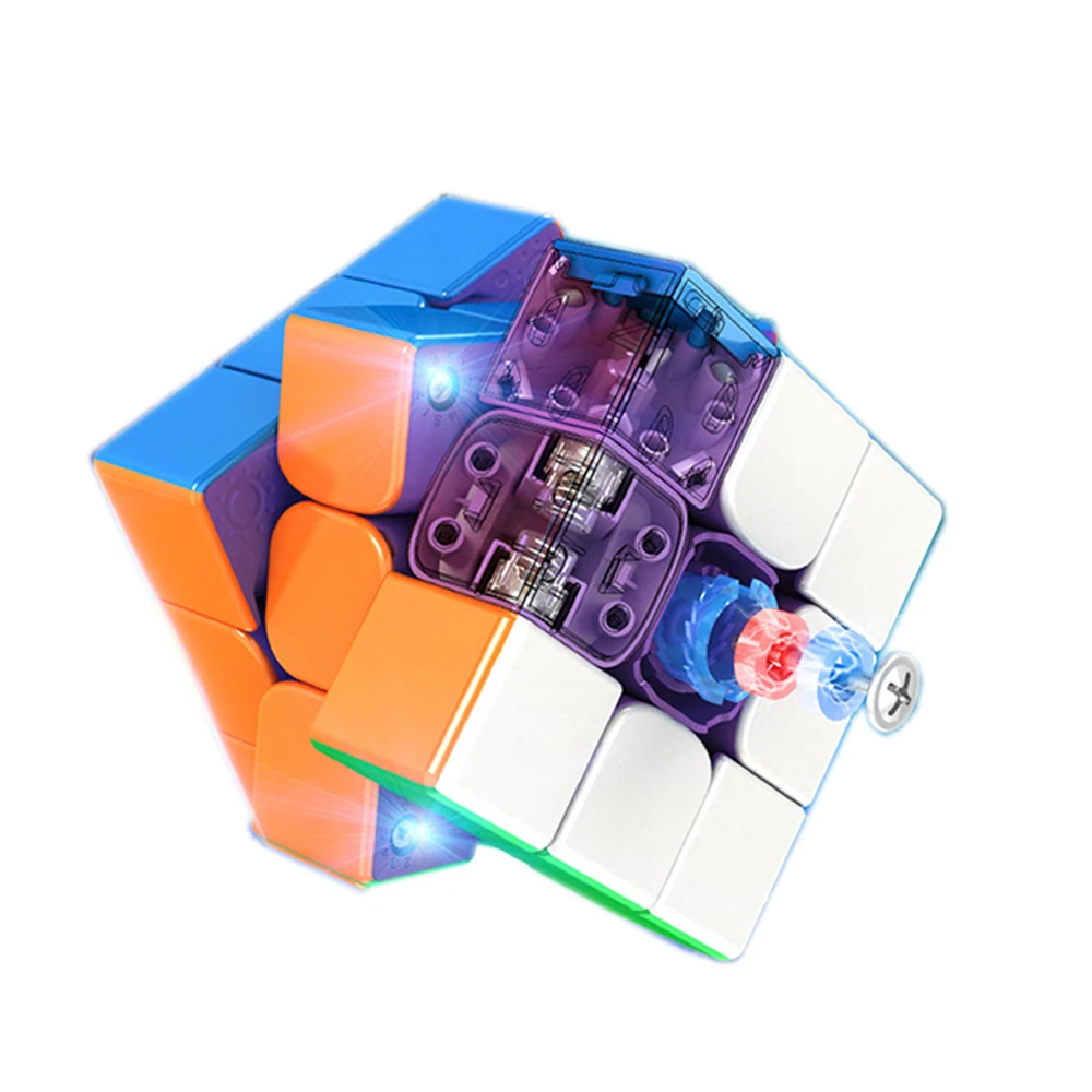 Cubo magn&eacute;tico profesional Moyu WeiLong WRM cubo rubik, cubo magn&eacute;tico de velocidad m&aacute;gica de 55mm, juguetes educativos de rompecabezas, Maglev 3x3 WR M-1