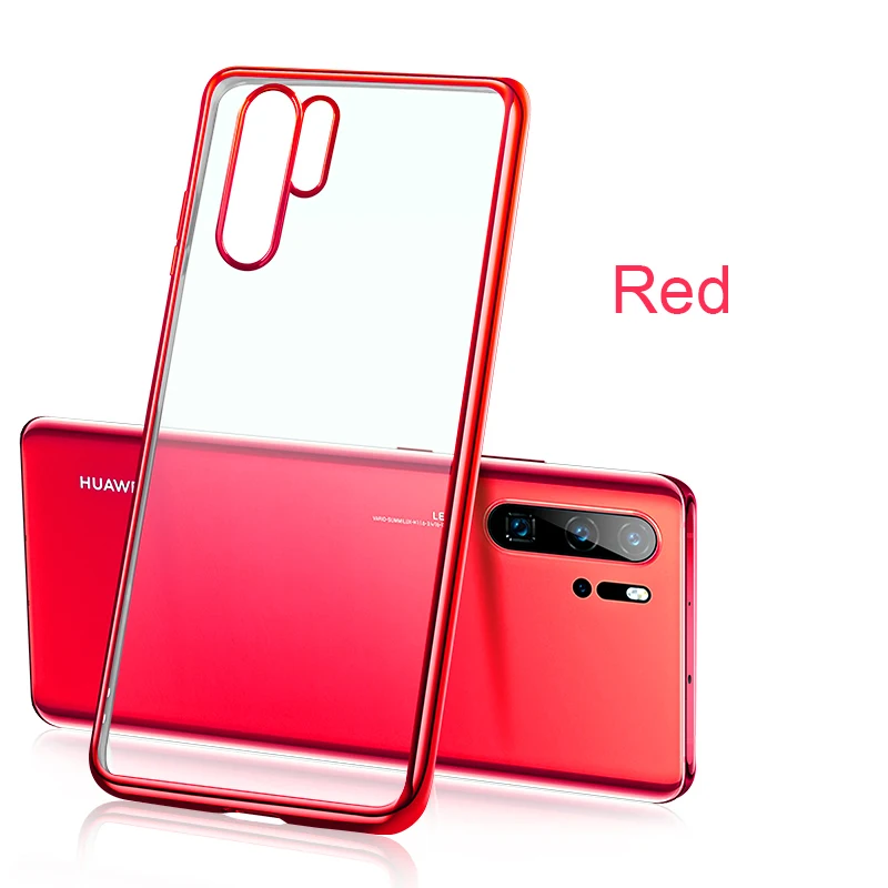 Ультратонкий чехол для телефона huawei P30 Pro P20 mate 20 lite P Smart Z Plus Мягкий силиконовый прозрачный 3D лазерный чехол с покрытием