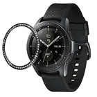 Новинка 2020, ювелирный чехол с кольцом-ободком для часов Samsung Galaxy Watch 42 мм 46 мм, металлический протектор со стразами и защитой от царапин