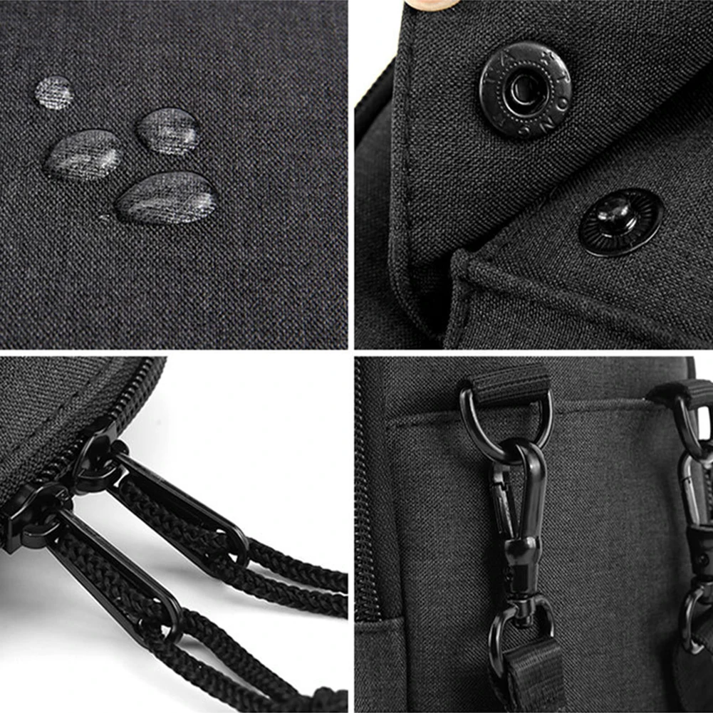 

Running Bag Hanging Neck Mobile Phone Bag Multi-function Travel Document Bag RFID Storage Coin Wallet