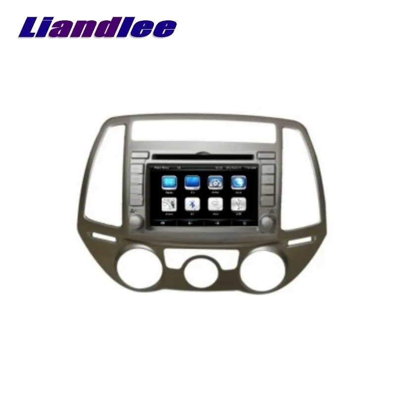 Liandlee Автомобильный мультимедийный ТВ GPS аудио радио для HYUNDAI I20 Inokom i20 2008 ~ 2014