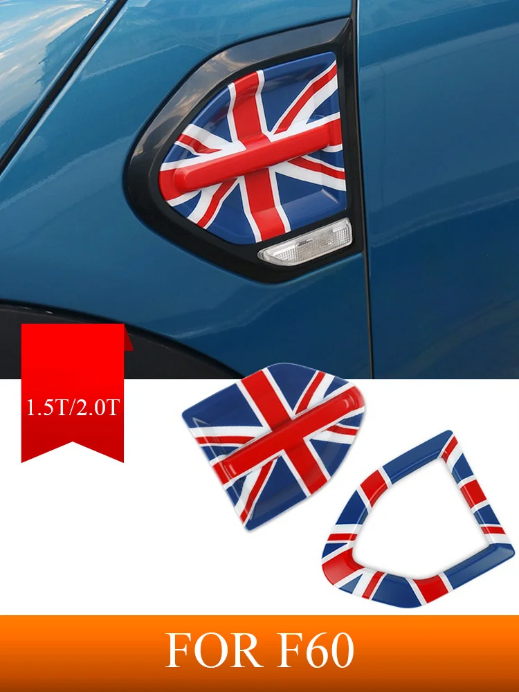 

Car Fender Decoration Shell Side Light Frame Stickers Car Styling For BMW MINI Coopers Coutryman F60 1.5T 2.0T JCW Accessories