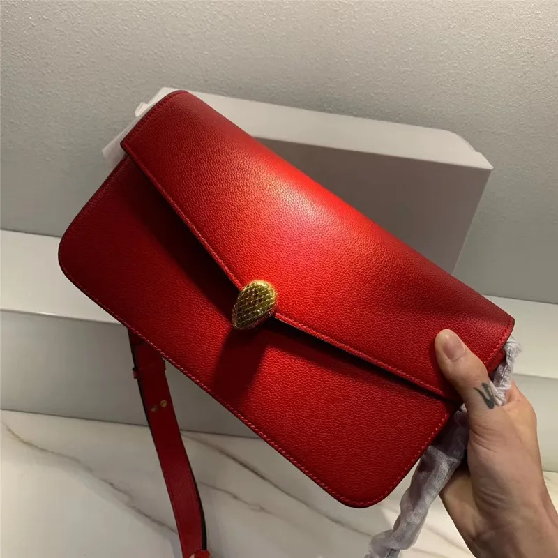 

Small CK armpit bag 2020 new snake head method stick bag ins versatile leather hand-held Messenger Bag Fashion Shoulder Bag