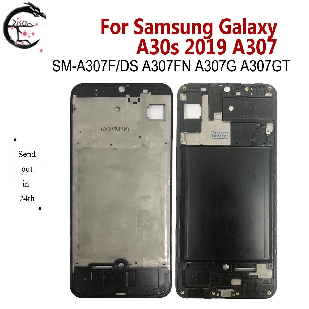 Рамка средней длины для Samsung Galaxy A30s 2019 A307 рамка корпуса SM-A307F/DS A307FN A307G сменная
