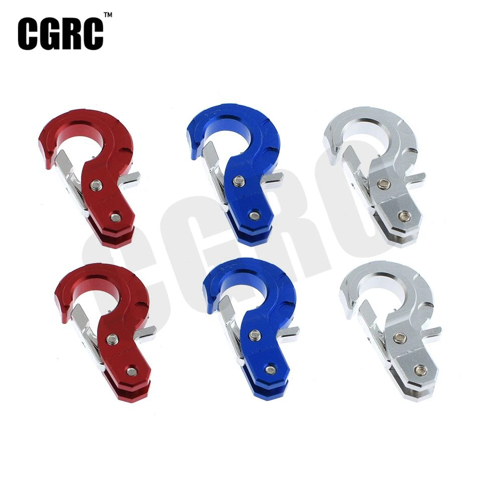 Спасательный крючок для лебедки из алюминиевого сплава с ЧПУ 2 шт.