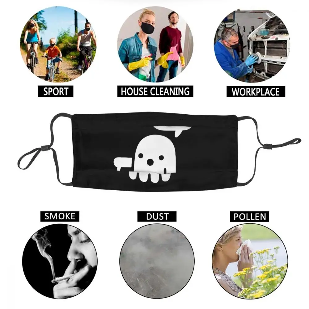 

Ghost Of Disapproval Reusable Face Mask Anti Haze Anti Dust Protection Cover Respirator Mouth Muffle
