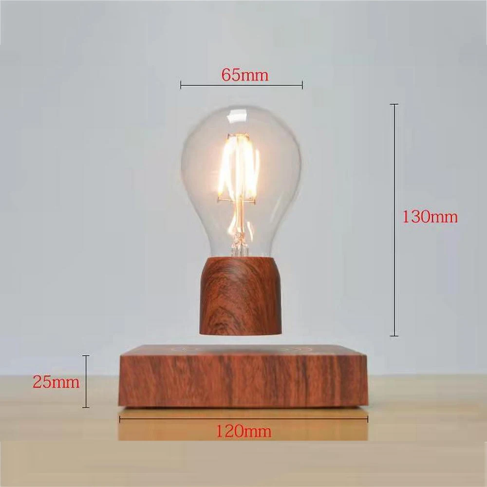 

Magnetic Levitation Lamp Creativity Floating Bulb Spinning In Air Freely for Birthday Gift Light for Room Home Office Decoration