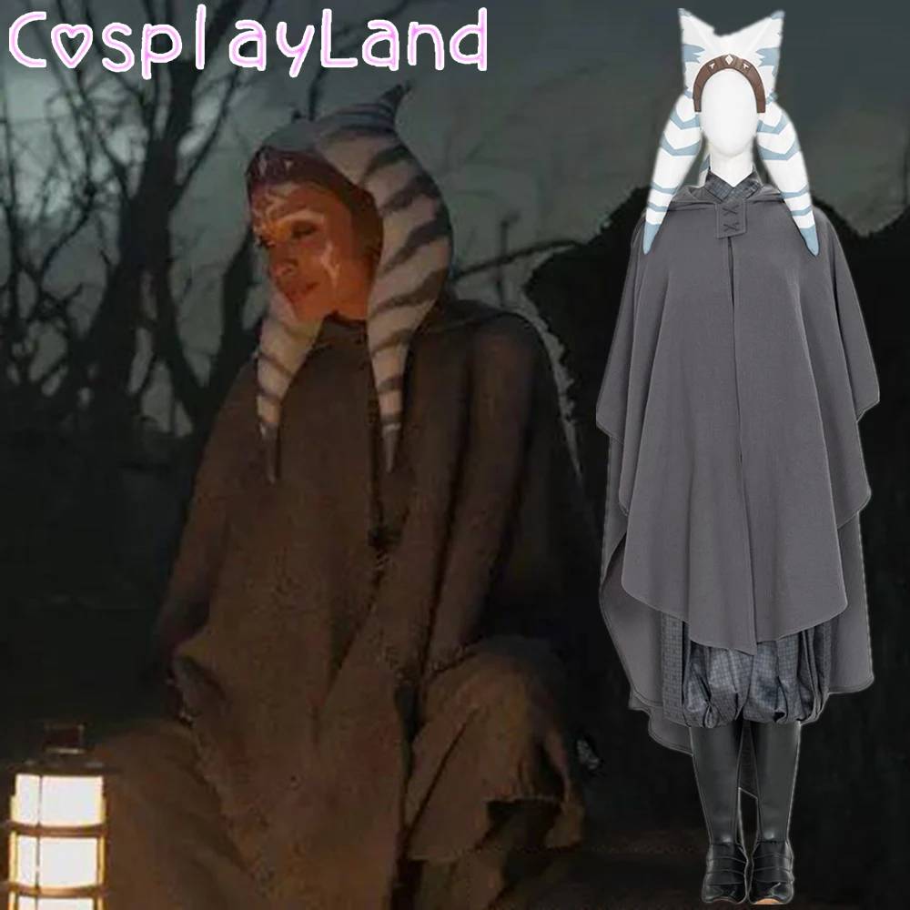 Костюм для косплея мандалор ахсока Тано костюмы на Хэллоуин костюм супергероя