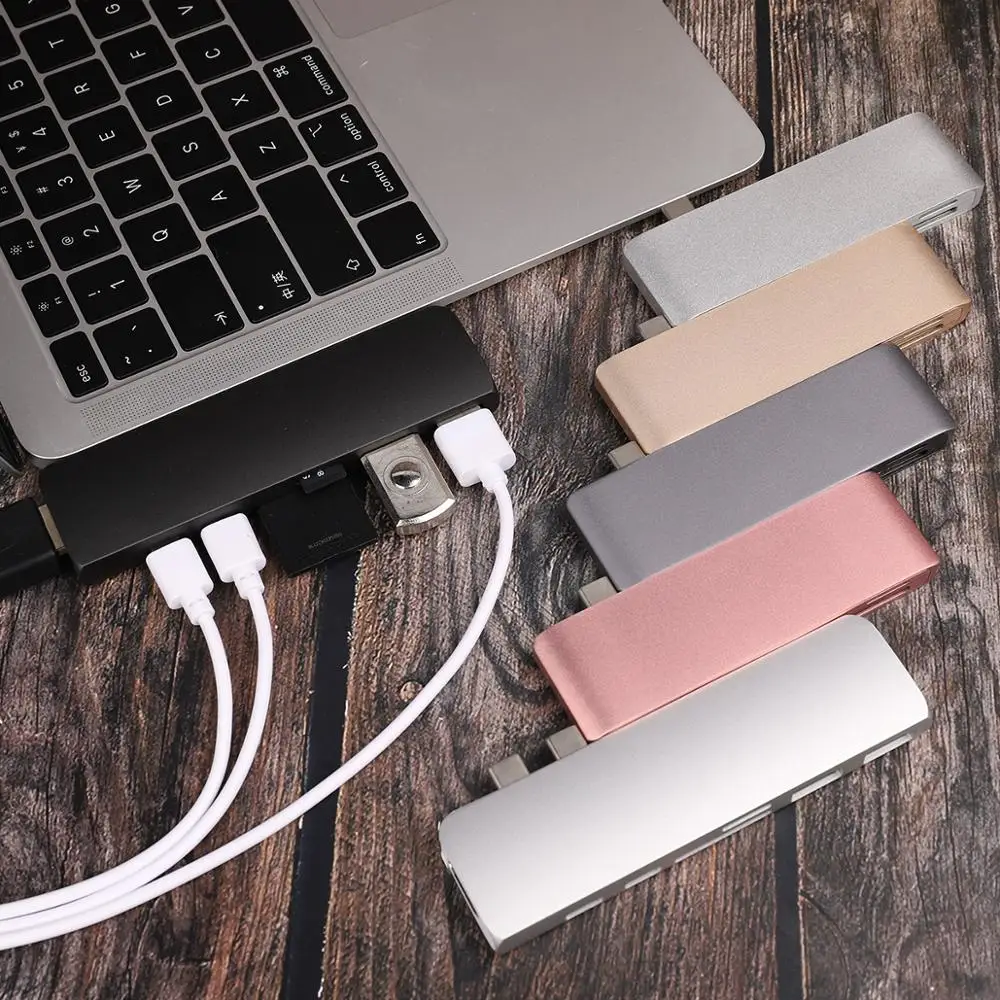 USB C Тип концентратор для Macbook Pro/Air 12 13 15 и 16 дюймов 2020 совместимому с HDMI
