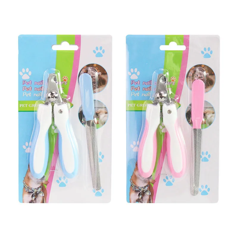 

Pet Nail Clippers Cat Cleaning Tool Stainless Steel Nail Clip Supplies Spring Squeeze Handle Cats Products Pet Paw Cleaning Tool