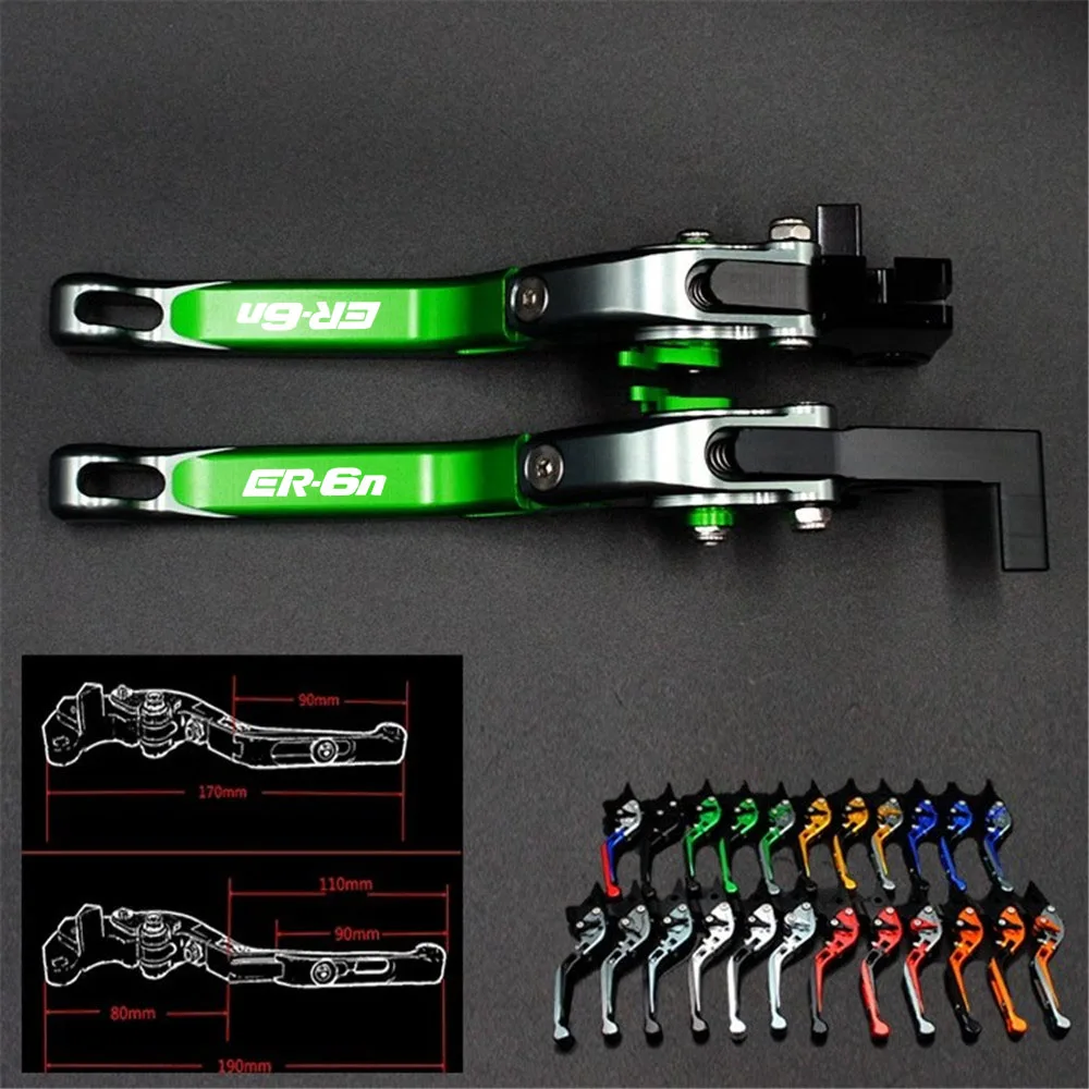 Рычаги сцепления тормоза мотоцикла CNC для KAWASAKI ER6N ER 6N 2009 2010 2011 2012 2013 2014 2015 2016