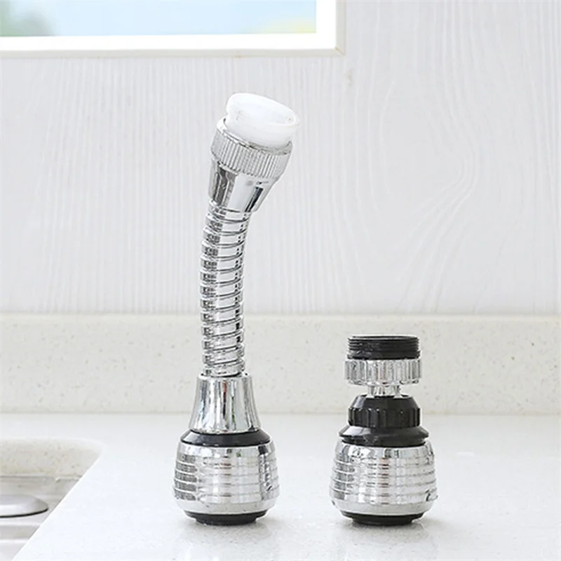 

Kitchen Gadgets 2 Modes 360 Rotatable Bubbler High Pressure Faucet Extender Water Saving Bathroom Kitchen Accessories Supplies