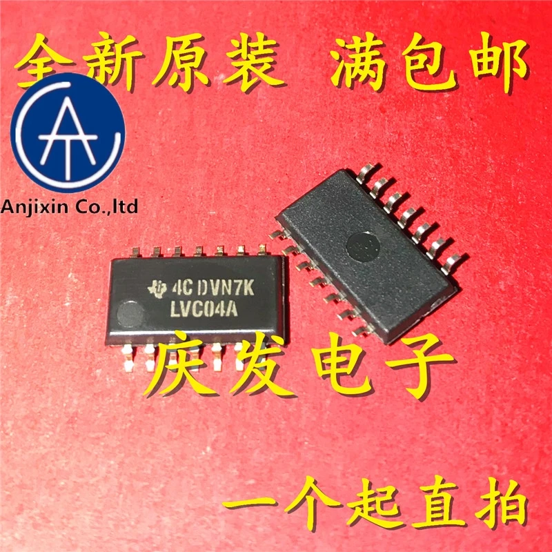 

10 шт. 100% оригинальный новый 100% качественный реальный запас Новый и оригинальный SN74LVC04ANSR LVC04A ворота и инвертор SOP14 чип