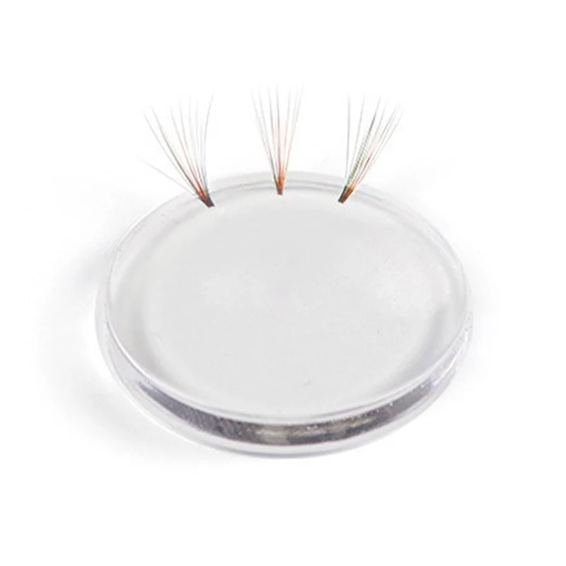 

10pcs Mini Clear Eyelash Stand Pad Thicker Silicone Pad Lash Stand Eyelash holder Tool