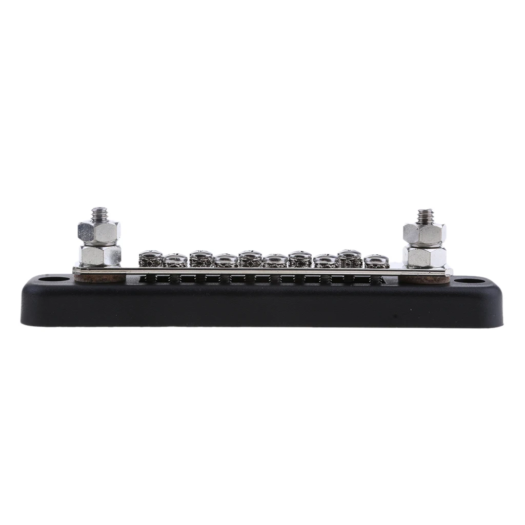 

10 Point Boat Terminal Bus Bar Power Distribution Block DC/AC Voltage