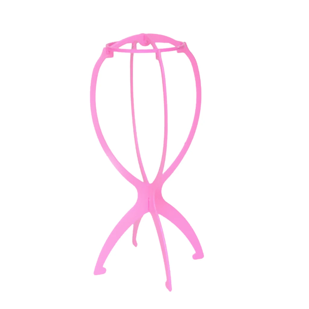 1 шт. Регулируемая подставка для парика пластиковый дисплей шляпки Складные