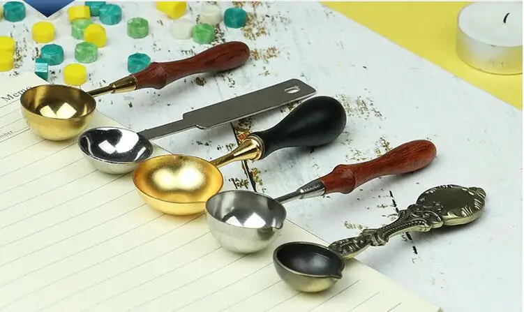 Новинка 1 шт. ложка из нержавеющей стали деревянная ручка длина 12 см высокое