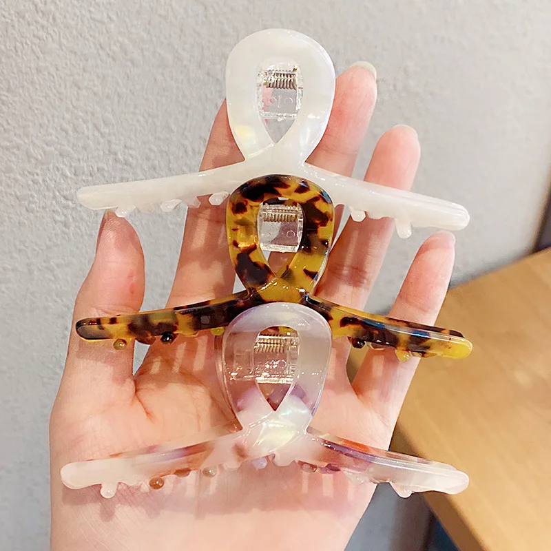 Заколка для волос женская из ацетатного волокна