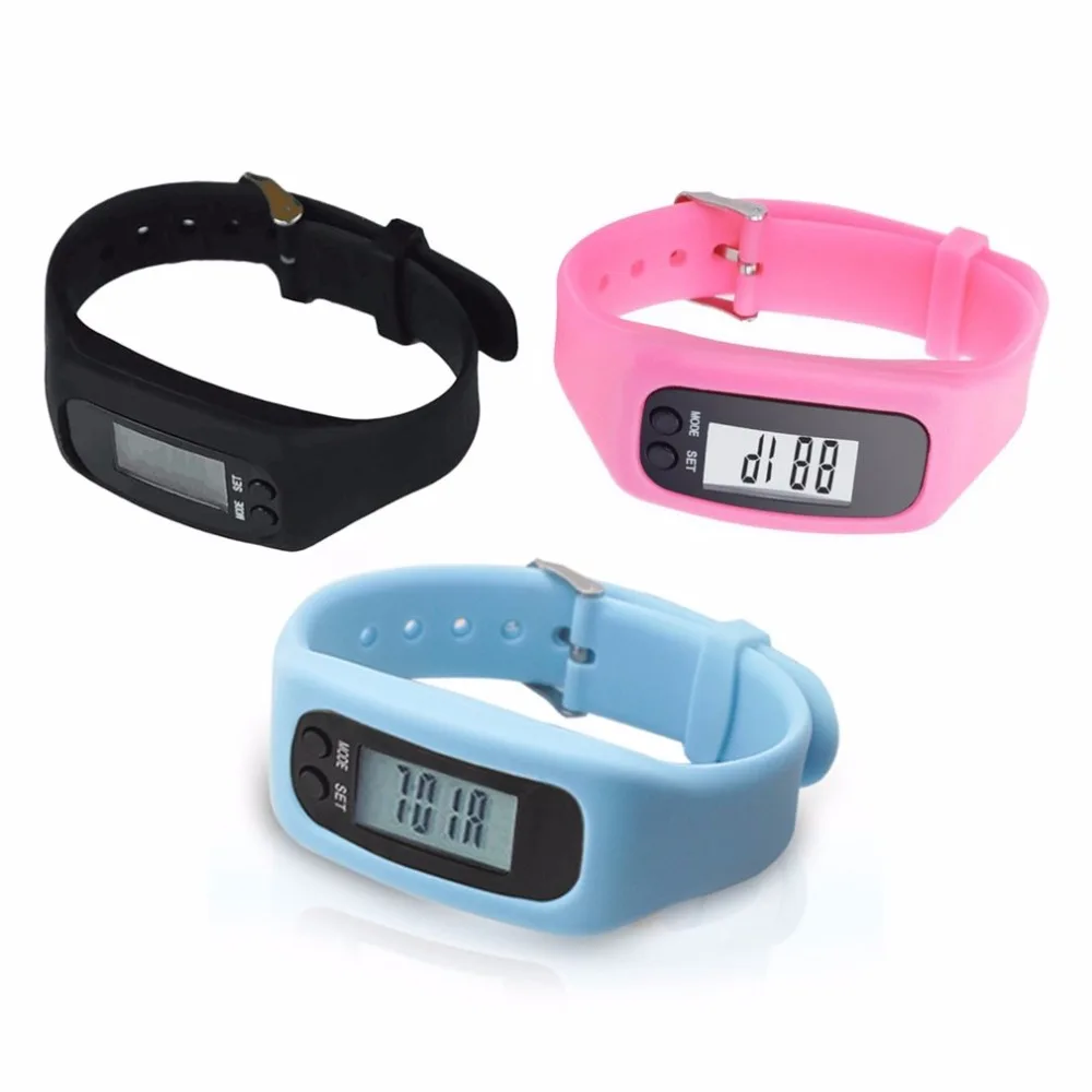

LCD Smart Wrist Waterproof Pedometer Sports Monitor Running Exercising Step Counter Fitness Wristband Hot Sale Dropshipping
