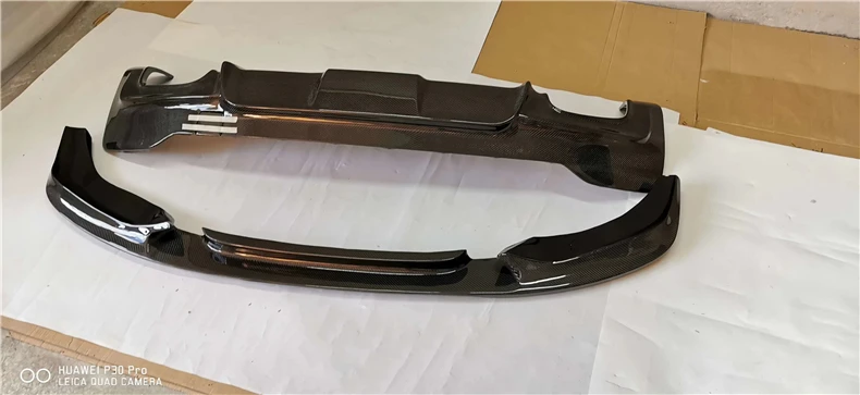 Для BMW X4 X4M F26 2014 2015 2016 2017 углеродное волокно передний задний бампер диффузор