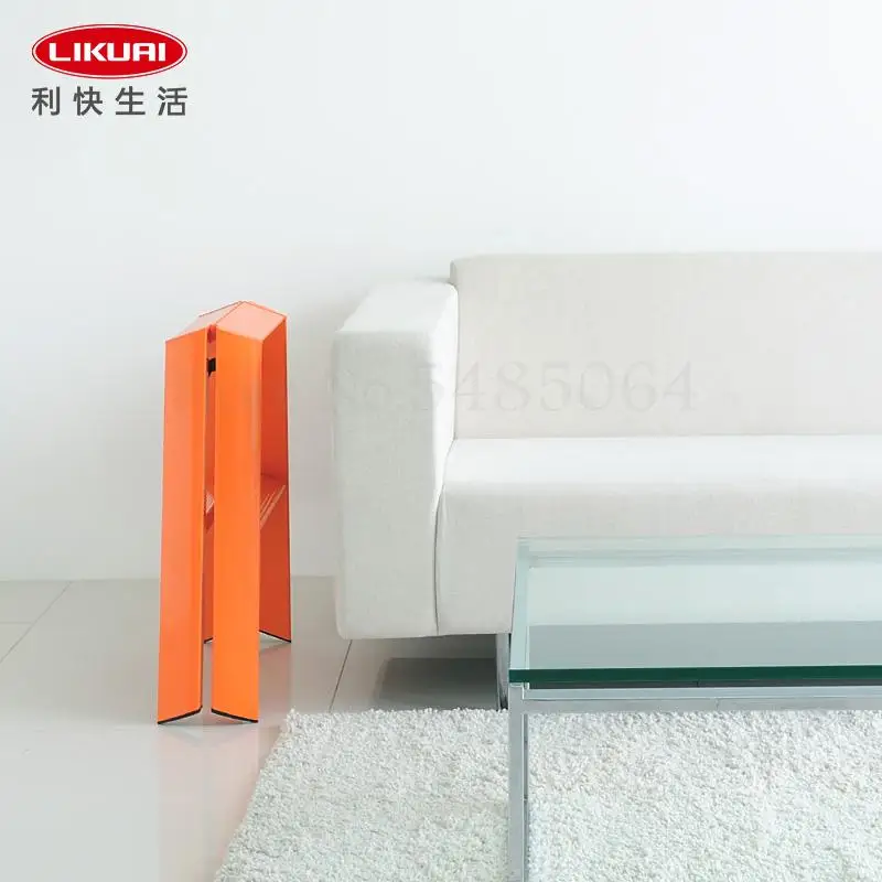 Импортные двухслойные брюки лестница Алюминий сплава светильник складной стул