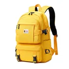 Рюкзак детский, из ткани Оксфорд, желтый, водонепроницаемый