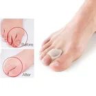 Регулируемый Выпрямитель для пальцев Силиконовый гель для большого пальца ног сепаратор для пальцев ног Halux вальгусный ортопедический Массажер для большого пальца облегчение боли для носка