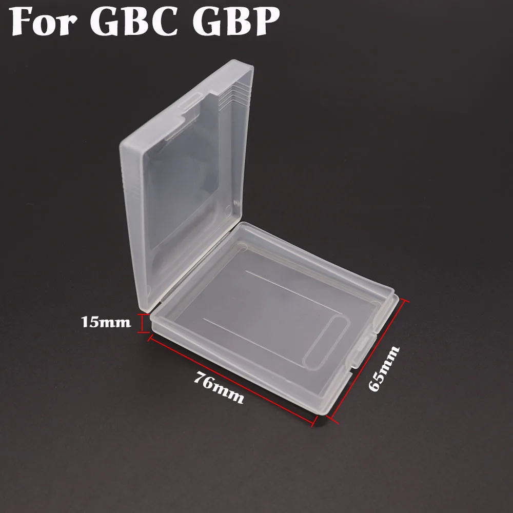 5 шт./лот белые пластиковые чехлы для картриджей игровых карт аксессуары Game Boy GBC 7 2