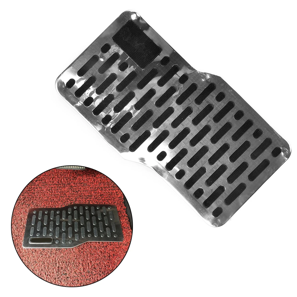 Универсальная алюминиевая подставка для ног из нержавеющей стали коврик педалей