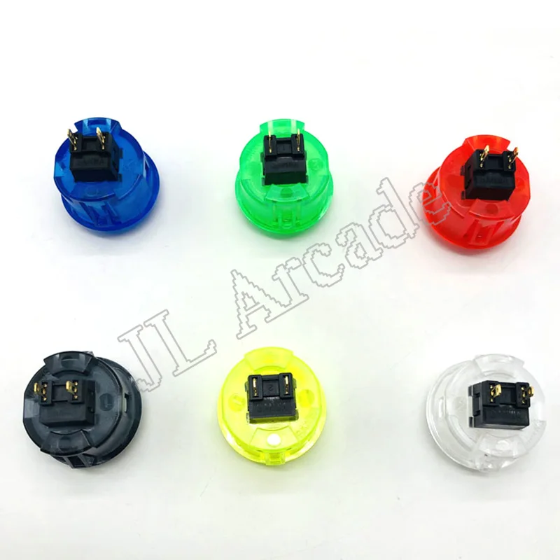 8 шт. Оригинал Sanwa knop OBSC-30 Push Knoppen для аркадной игры DIY Kast onderdelen PS4 prknop HORI stratat strijd vi |