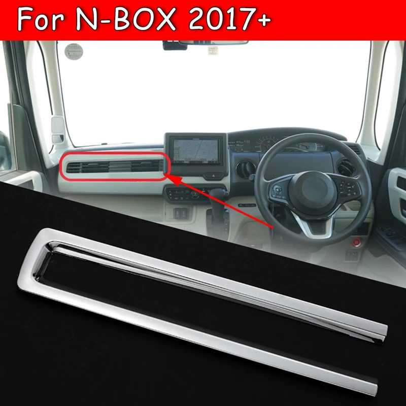 

A/C Air Outlet Conditioning Dashboard Vent Cover Trim for Honda N-BOX JF3/4 2017+ Car Styling Accessories