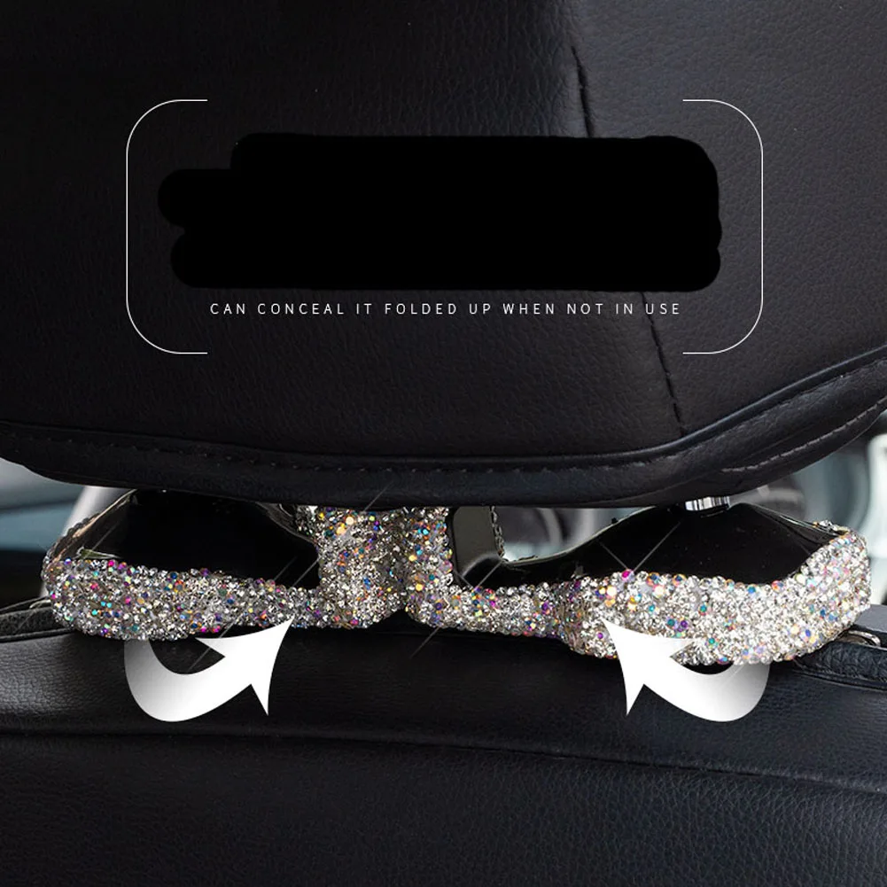 Искусственная сталь и АБС Многофункциональный креативный автомобильный крючок