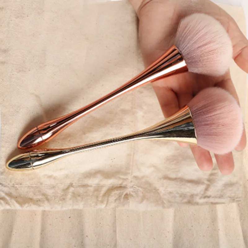 Одиночная Кисть для макияжа тонкая ручка кисть пудры Синтетическая смешивания