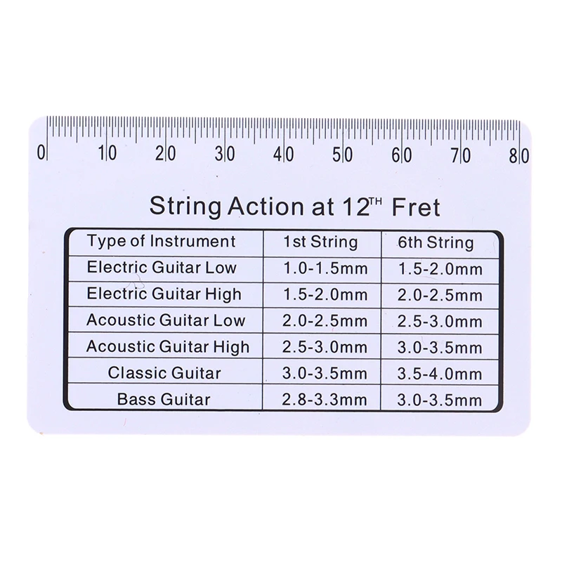gitarre zubehör messer lineal elektrische gitarre werkzeug für string instrumente free global shipping