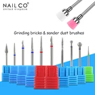 Фреза NAILCO для маникюра, аппарат для шлифовки, щетка для пыли, инструменты для маникюра, керамическая мельница для дизайна ногтей