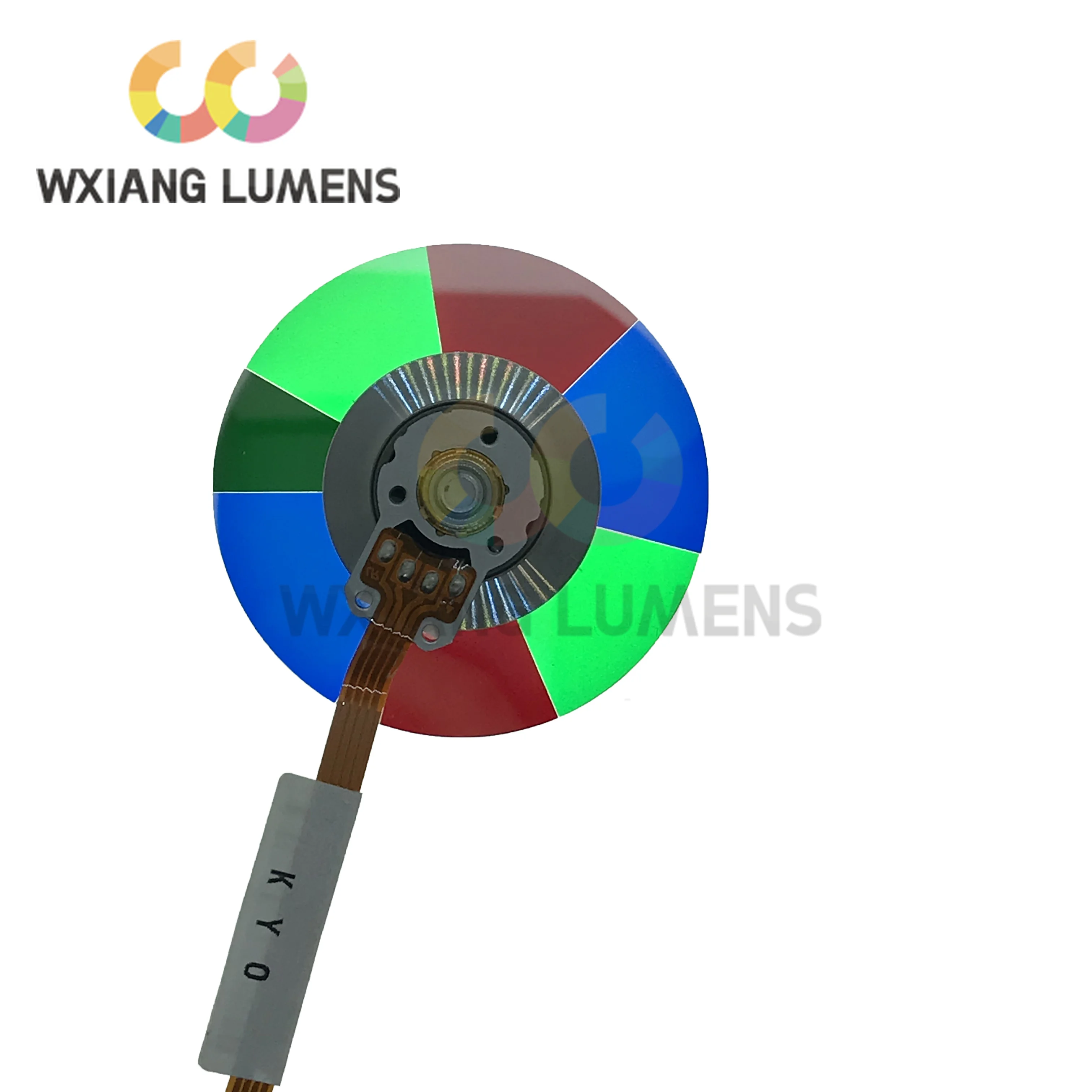 

New Cable Projector Parts 7 Segments 55mm 70.L04K1.102A5260866 Color Wheel Fit For Projector