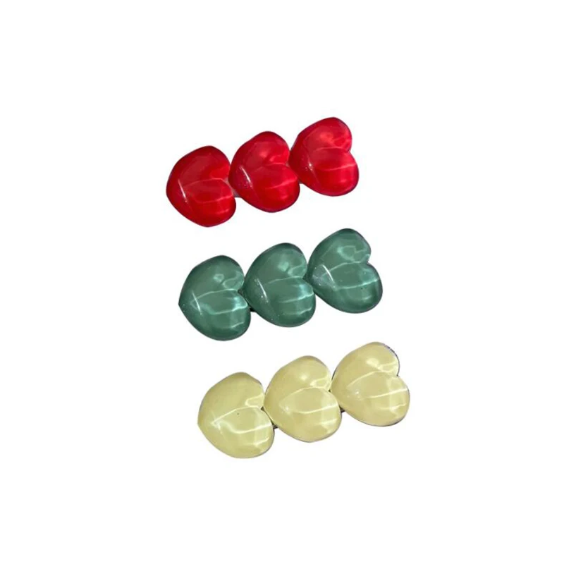 

Water Wave Hair Clip Hair Accessories Sweet Barrette Hair Clip Heart Hairpin Hairgrips Candy Color Hair Clip