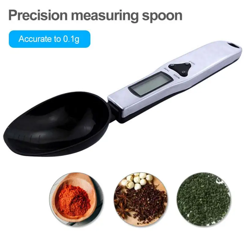 

500g/0.1g Digital Measuring Spoons LCD Display Electronic Weighing Spoon Kitchen Scales Cooking Tools Baking Supplies Food Scale