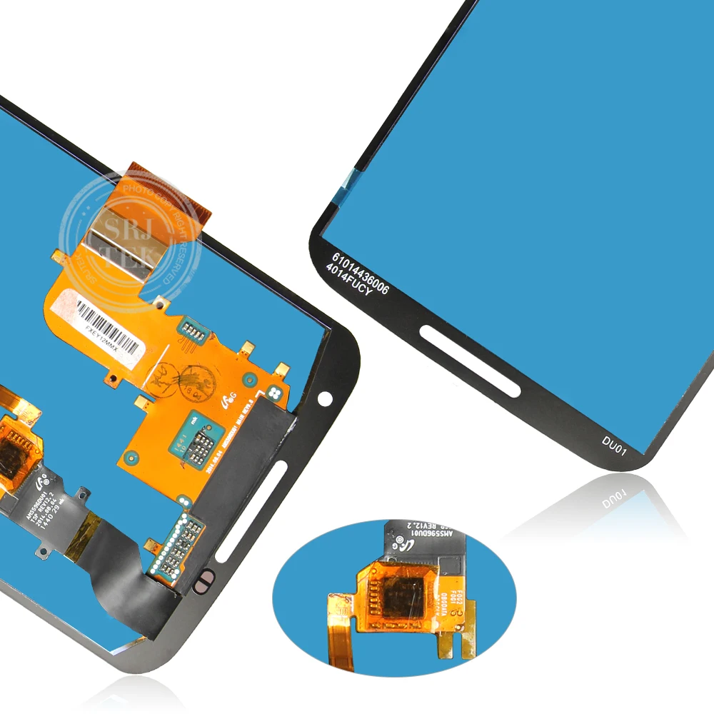 Для Motorola Nexus 6 ЖК-дисплей XT1100 XT1103 дигитайзер Сенсорная стеклянная линза Панель для